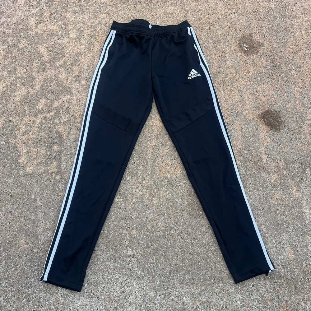 Adidas Joggers with White Stripes